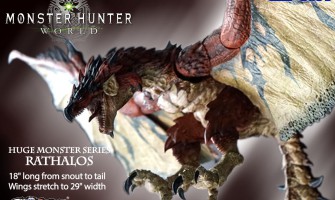 Monster Hunter World - Rathalos and Male Hunter figures are available for preorder now!